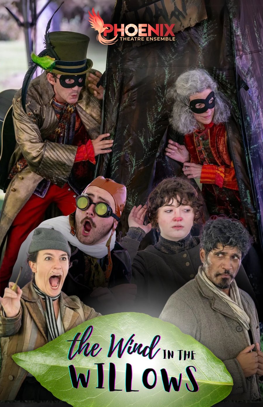 The Wind in the Willows poster, Phoenix Theatre Ensemble